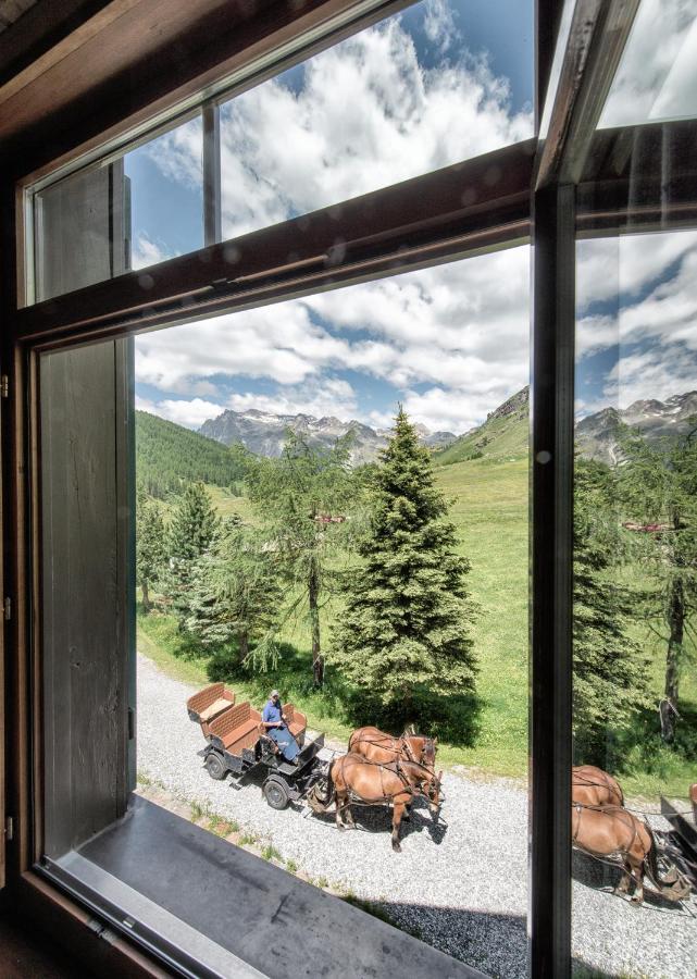 Hotel Fex Sils Maria Bagian luar foto