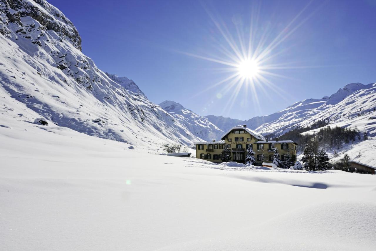 Hotel Fex Sils Maria Bagian luar foto