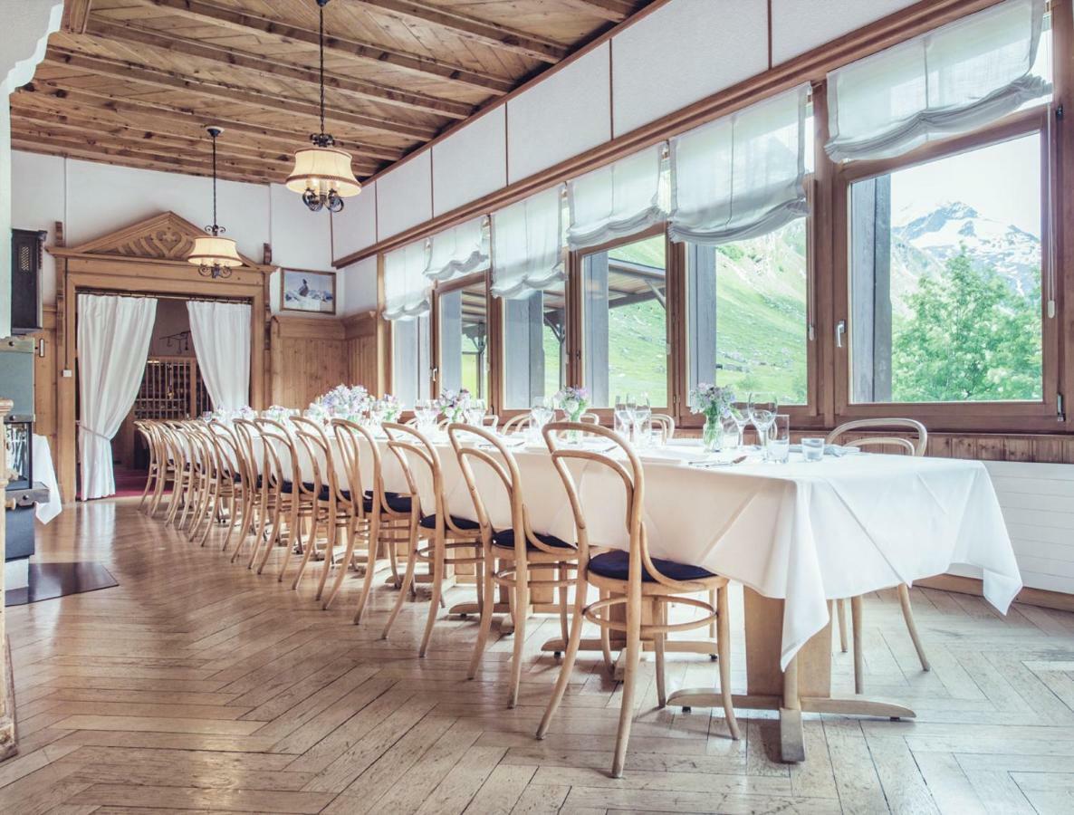 Hotel Fex Sils Maria Bagian luar foto